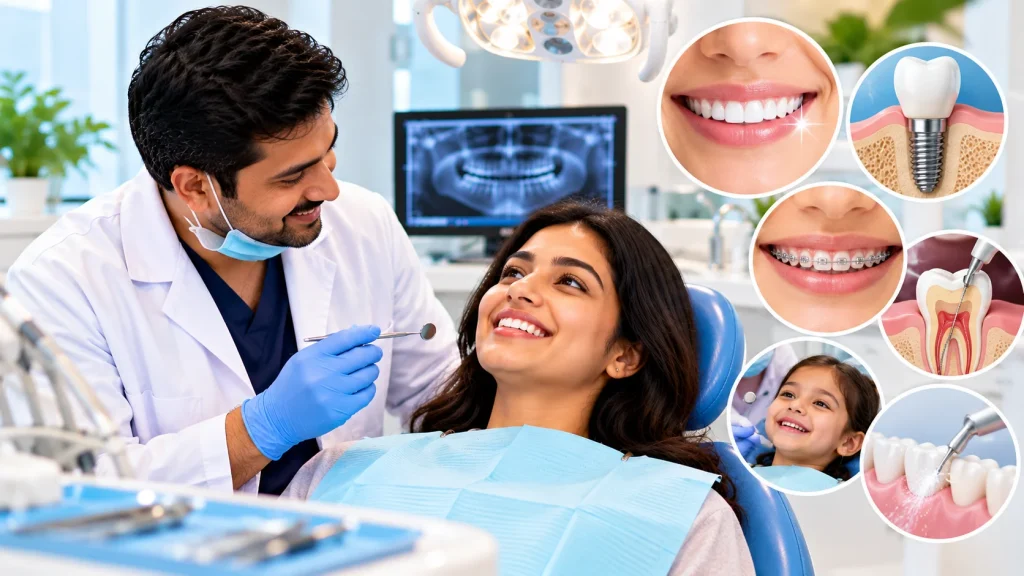 Friendly Modern Dental Clinic Consultation