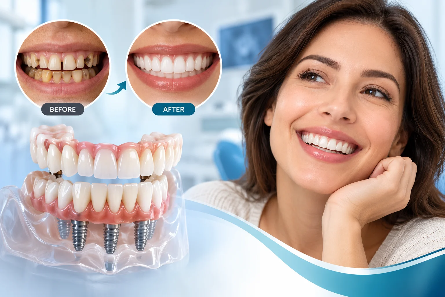 Full Mouth Rehabilitation Transformation